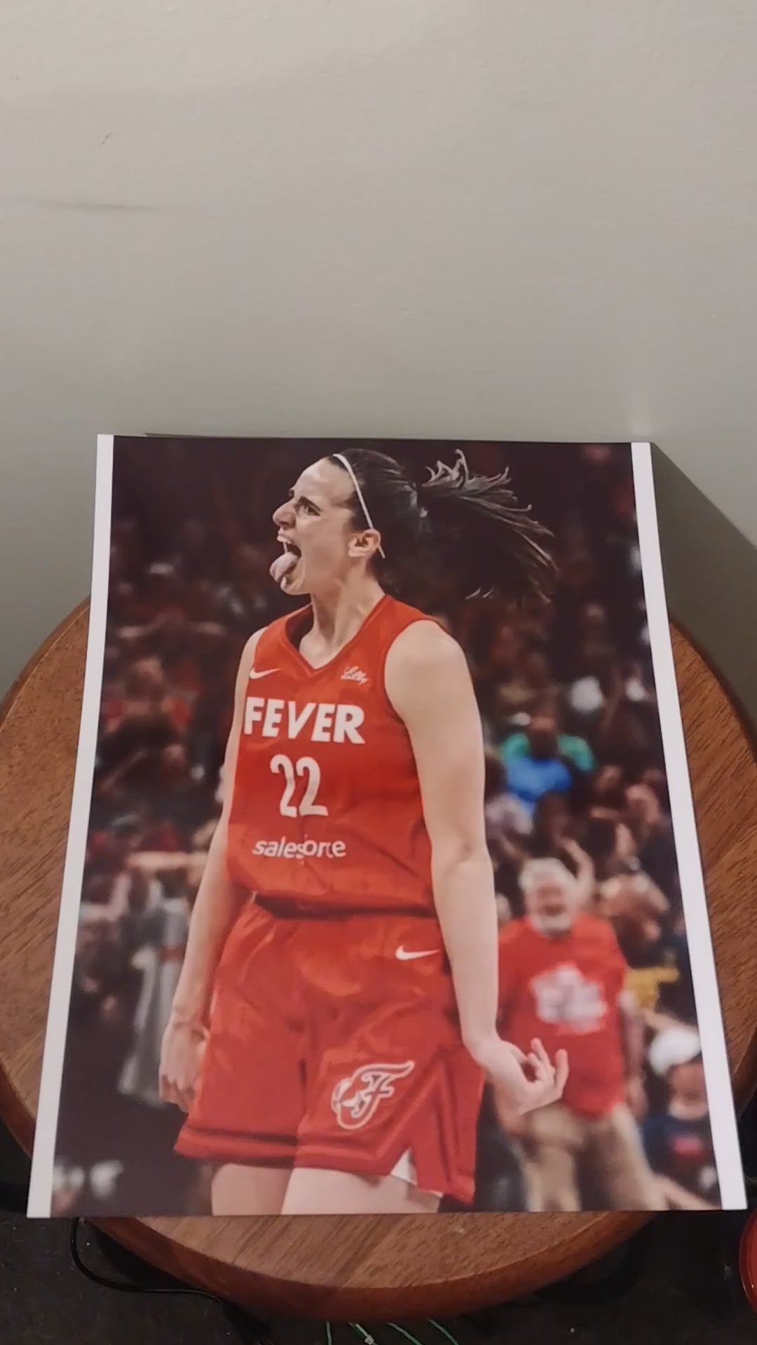 BRAND NEW!💯 CAITLIN CLARK  8.5x11 ULTRA PREMIUM GLOSSY INDIANA FEVER BASKETBALL POSTER!🔥