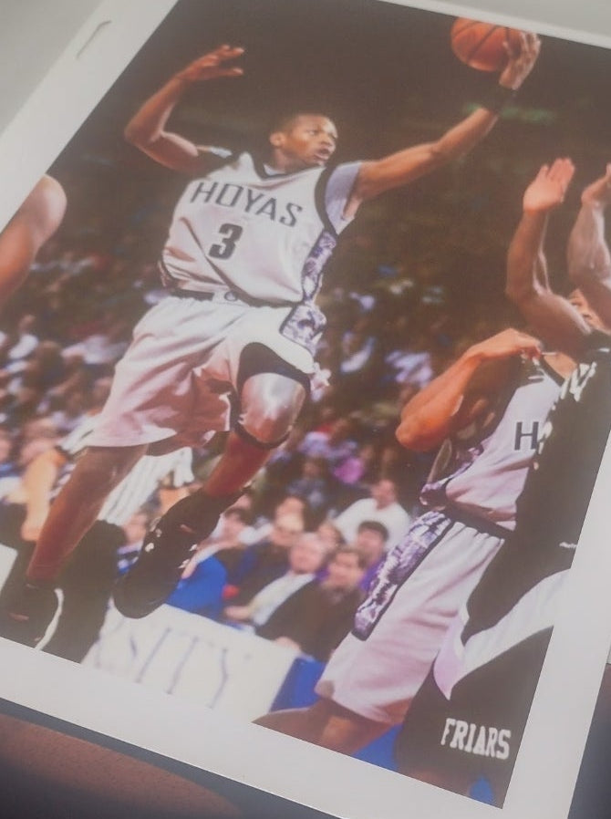 NEW!💯 ALLEN IVERSON GEORGETOWN HOYAS 8.5x11 ULTRA PREMIUM GLOSSY REPRINT BASKETBALL POSTER SET!🔥