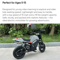 BRAND NEW!💯 ELECTRIC MOTORCYCLE💨 (15.5 MPH) DIRT BIKE FOR KIDS, AND TEENS!🤩