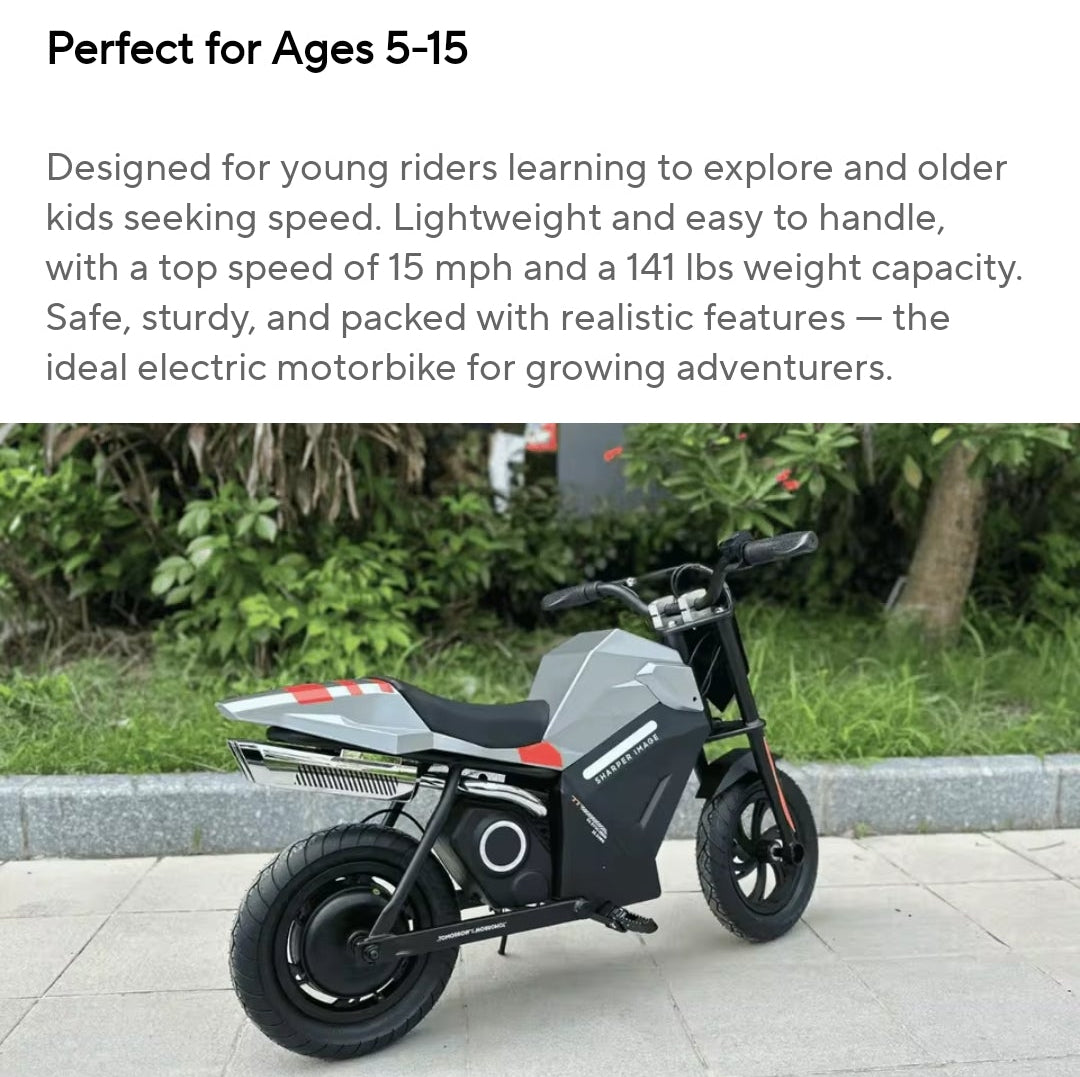 BRAND NEW!💯 ELECTRIC MOTORCYCLE💨 (15.5 MPH) DIRT BIKE FOR KIDS, AND TEENS!🤩