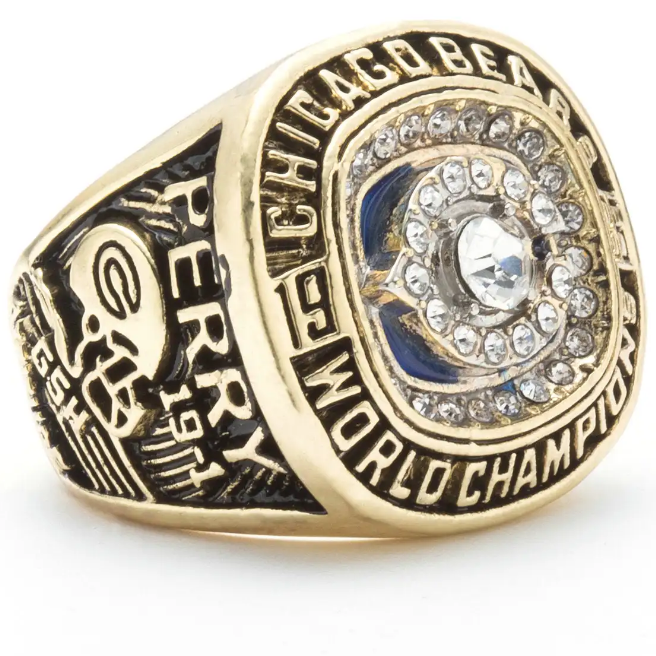 BRAND NEW!💯 HAND-MADE🖐️REFRIGERATOR PERRY OLD SCHOOL 1985 COLLECTORS SOUVENIR FOOTBALL SIZE 11 FAN RING WITH BRAND NEW! BLACK DISPLAY PROTECTION RING BOX AND SIX BRAND NEW! 8.5x11 ULTRA PREMIUM GLOSSY 1985 REFRIGERATOR PERRY CHAMPIONSHIP REPRINT POSTERS