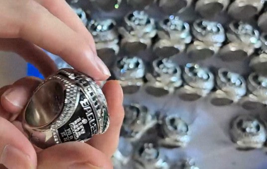 BRAND NEW!💯 HAND-MADE🖐️JALEN HURTS 2025 COLLECTORS SOUVENIR FOOTBALL SIZE 11 FAN RING WITH BRAND NEW! BLACK DISPLAY PROTECTION RING BOX AND SIX BRAND NEW! JALEN HURTS EAGLES 8.5x11 ULTRA PREMIUM GLOSSY 2025 CHAMPION CREATED ORIGINAL POSTERS!🤩