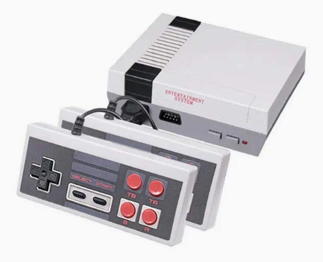 BRAND NEW! CLASSIC 620 BUILT IN NES VIDEO GAME REMAKE SYSTEM WITH 2 BRAND NEW! CONTROLLERS AND HOOKUP ACCESSORIES!