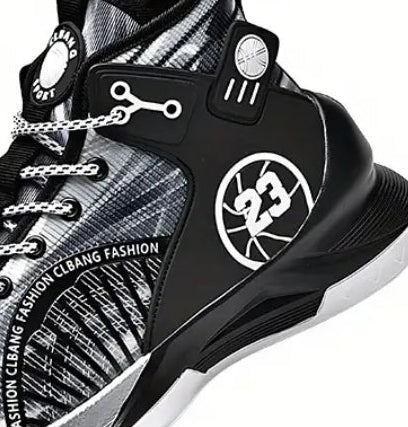 BRAND NEW! PURPLE AND GOLD,BLACK AND WHITE,AND GREEN AND ORANGE SPORTS ATHLETIC MEN’S SIZES 6.5-11 BASKETBALL SHOES