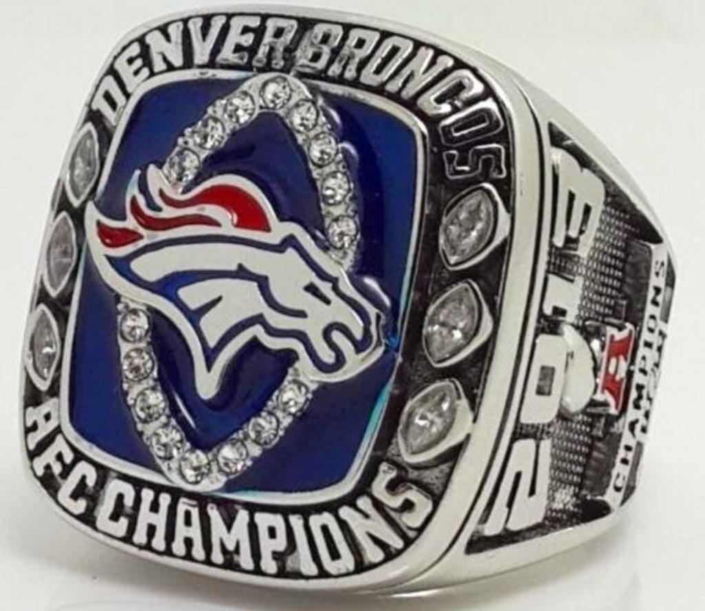 BRAND NEW!💯 HAND-MADE🖐️PEYTON MANNING 2013 BRONCOS COLLECTORS SOUVENIR FOOTBALL SIZE 11 FAN RING WITH BRAND NEW! BLACK DISPLAY PROTECTION RING BOX AND SIX BRAND NEW! PEYTON MANNING 8.5x11 ULTRA PREMIUM GLOSSY 2013 AFC CHAMPIONSHIP REPRINT POSTERS!🤩