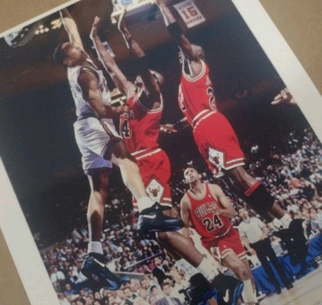 BRAND NEW! JOHN STARKS KNICKS 8.5x11 VINTAGE ULTRA PREMIUM GLOSSY WALL/LOCKER REPRINT SLAM DUNK BASKETBALL POSTER!