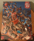 BRAND NEW!💯 (M.J)💨THE G.O.A.T🐐 8.5x11 ULTRA PREMIUM GLOSSY COLOR ART ORIGINAL SELF-CREATED FULL PAGE! NO BORDERS! BASKETBALL POSTER!🤩