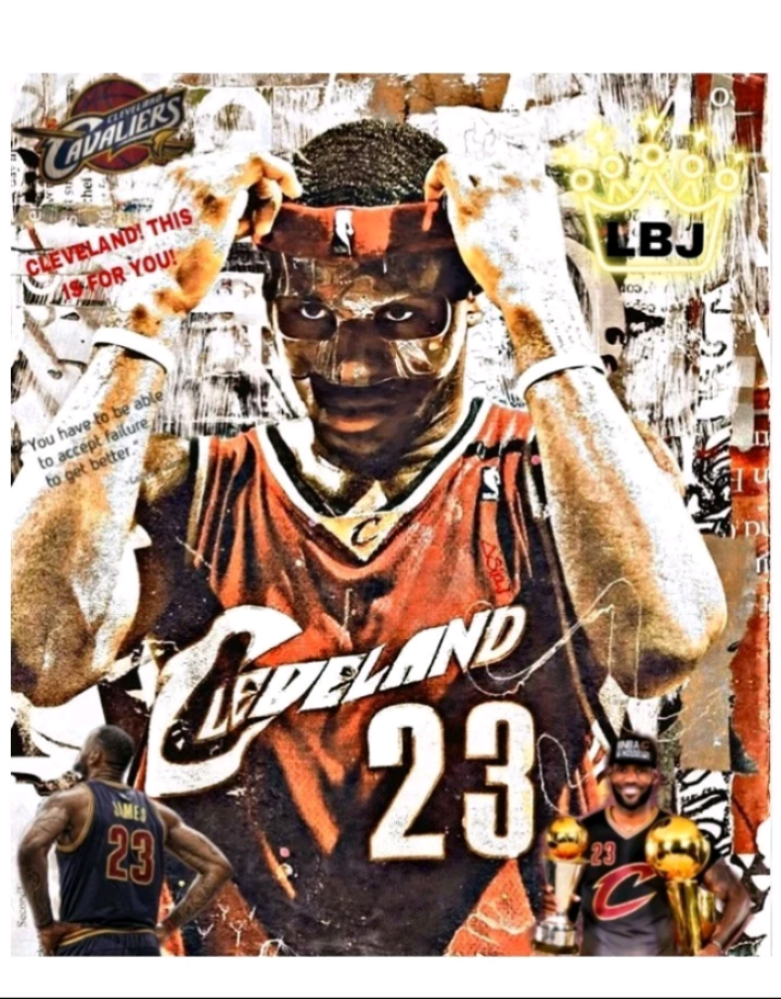 BRAND NEW!💯 LEBRON JAMES CLEVELAND CAVALIERS 8.5x11 ULTRA PREMIUM GLOSSY COLOR ART WALL/LOCKER BASKETBALL🏀SELF CREATED ORIGINAL POSTER!🔥