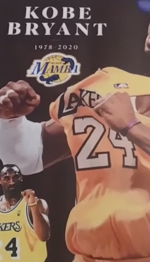 NEW!💯 KOBE BRYANT (MAMBA) LAKERS 8.5x11 ULTRA PREMIUM GLOSSY BASKETBALL POSTER