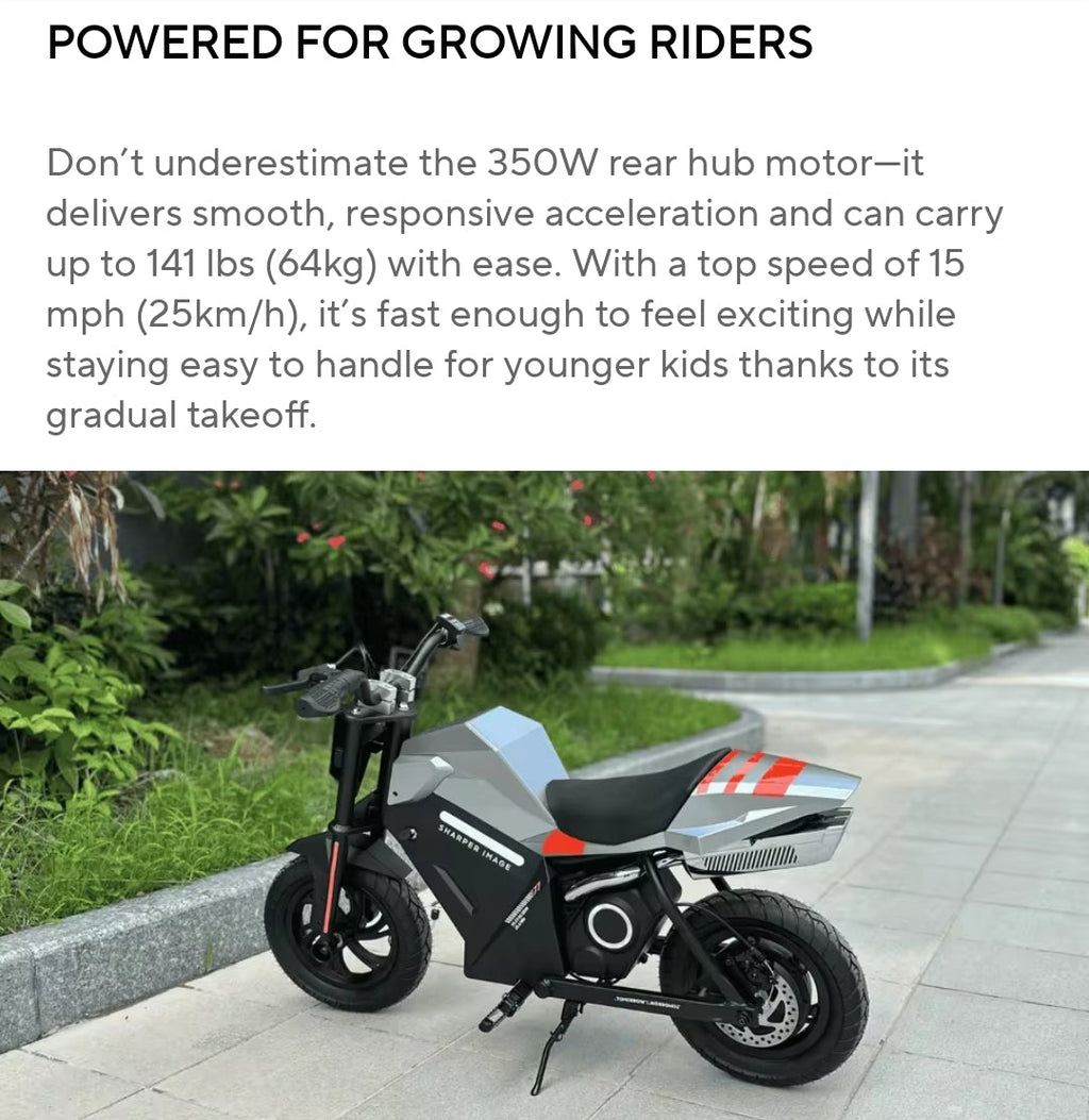 BRAND NEW!💯 ELECTRIC MOTORCYCLE💨 (15.5 MPH) DIRT BIKE FOR KIDS, AND TEENS!🤩