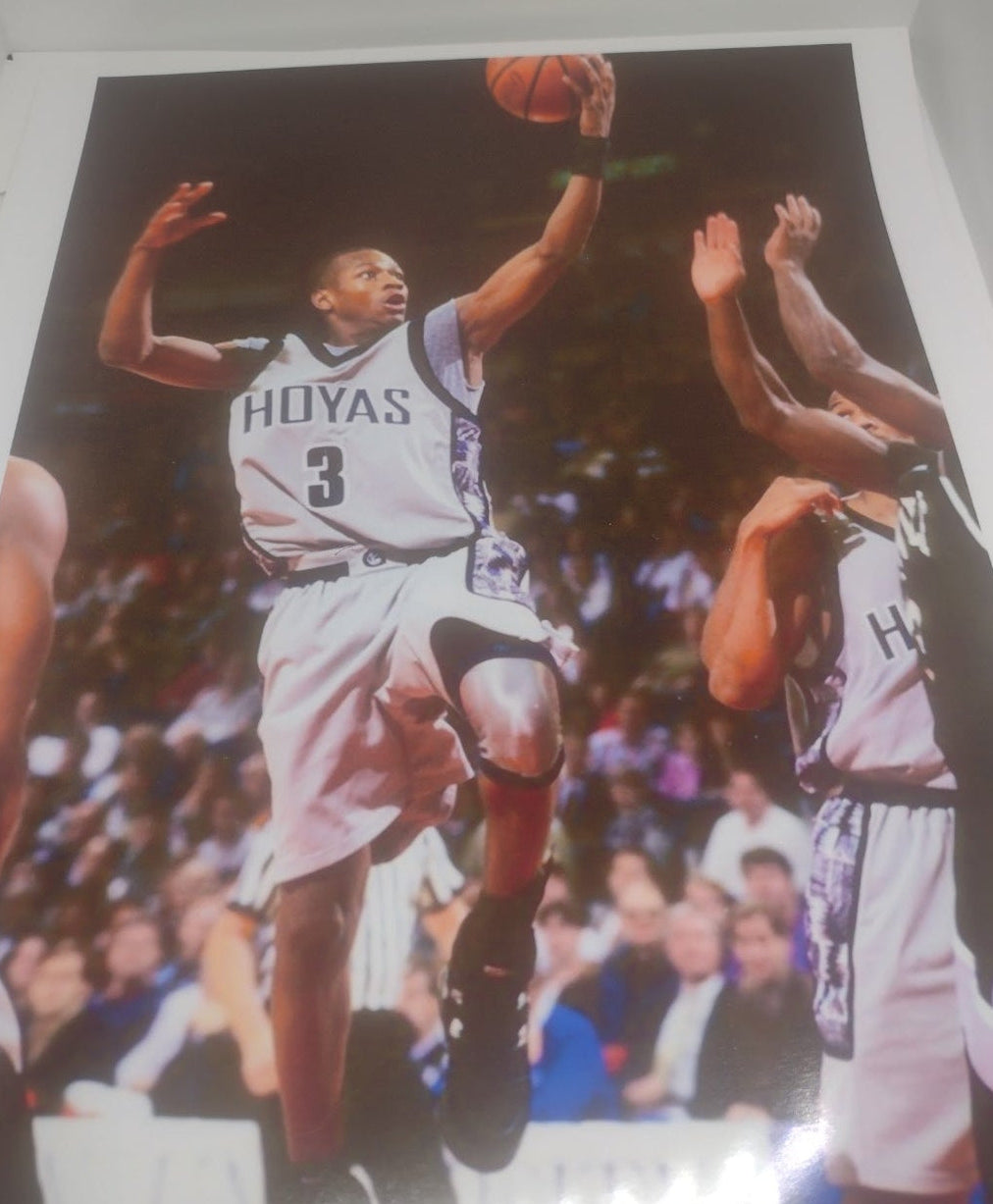 NEW!💯 ALLEN IVERSON GEORGETOWN HOYAS 8.5x11 ULTRA PREMIUM GLOSSY REPRINT BASKETBALL POSTER SET!🔥