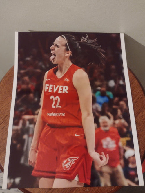 BRAND NEW!💯 CAITLIN CLARK  8.5x11 ULTRA PREMIUM GLOSSY INDIANA FEVER BASKETBALL POSTER!🔥