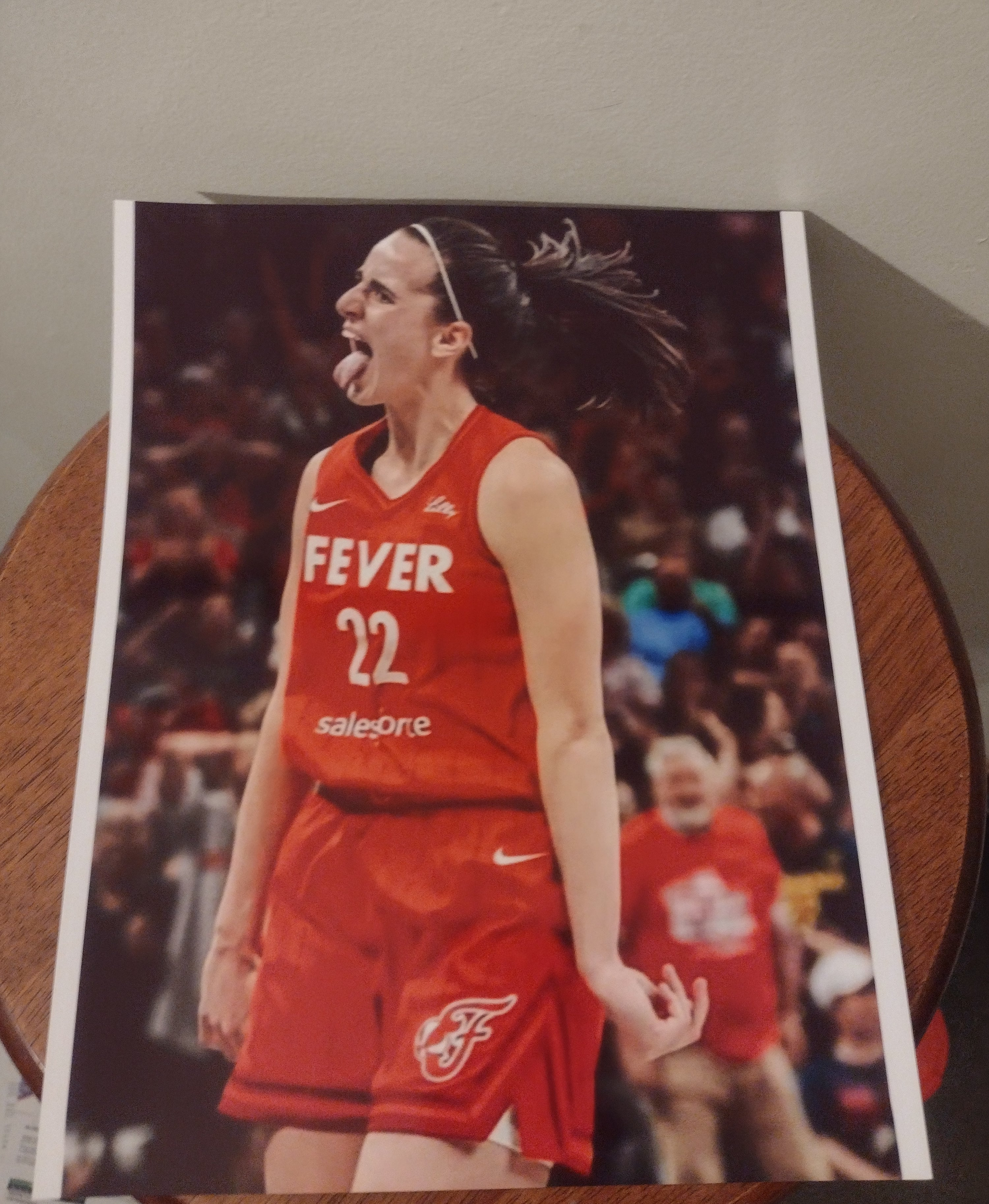 BRAND NEW!💯 CAITLIN CLARK  8.5x11 ULTRA PREMIUM GLOSSY INDIANA FEVER BASKETBALL POSTER!🔥