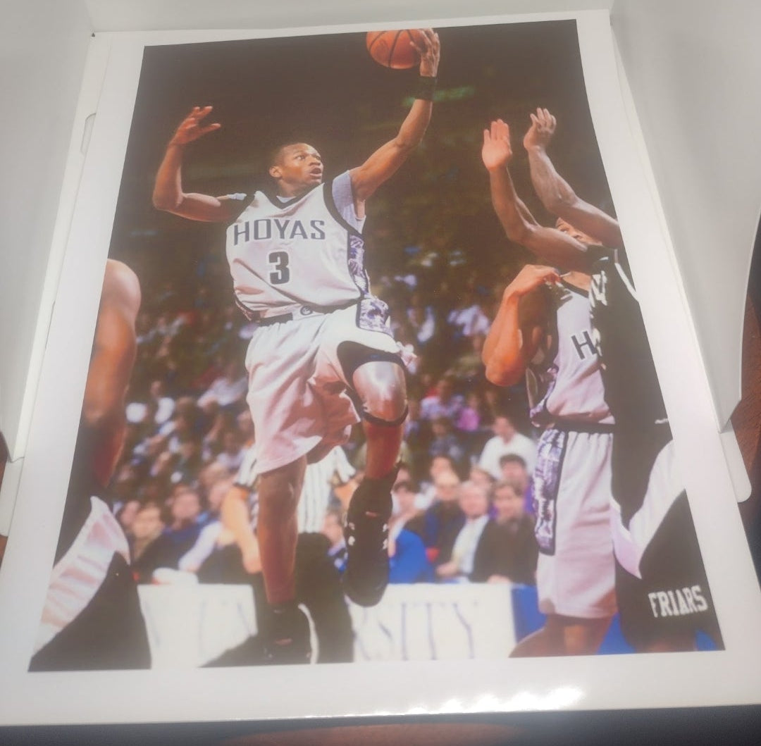 NEW!💯 ALLEN IVERSON GEORGETOWN HOYAS 8.5x11 ULTRA PREMIUM GLOSSY REPRINT BASKETBALL POSTER SET!🔥