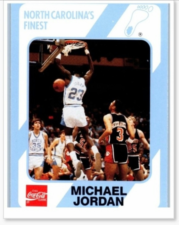BRAND NEW!💯 MICHAEL JORDAN💨 NORTH CAROLINA TAR HEELS REPRINT ULTRA PREMIUM GLOSSY 8.5x11 NCAA BASKETBALL 1982 EIGHT POSTER BUNDLE SET!🔥
