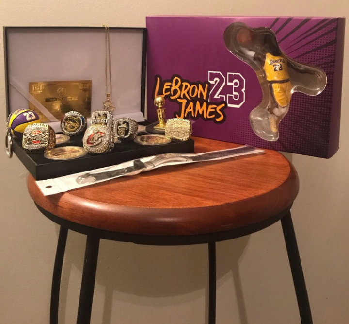 BRAND NEW!💯 LEBRON KING👑JAMES NBA🏀FINALS🏆 CHAMPIONSHIP MVP🏆GOLD🌟MEMORABILIA MEGA BUNDLE SET!🔥🔥🔥
