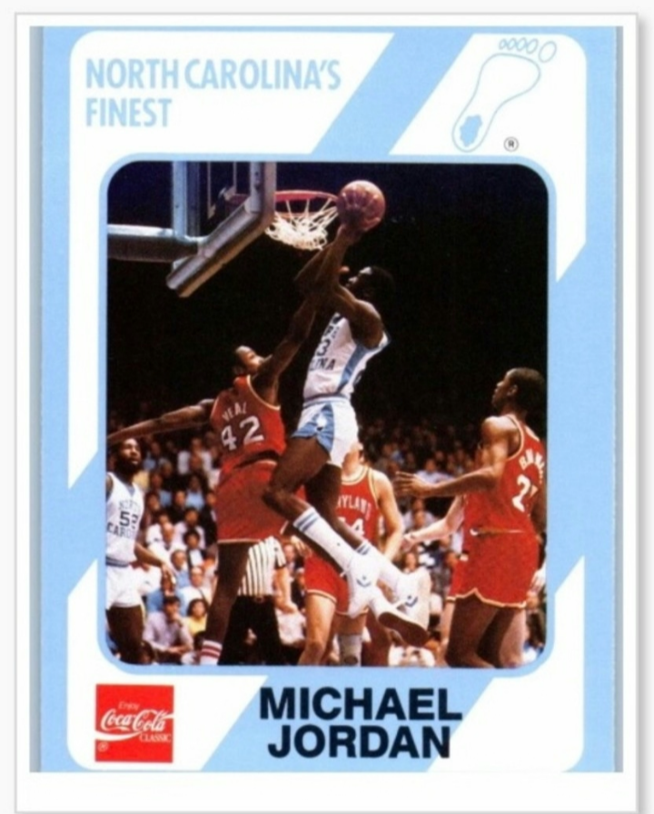 BRAND NEW!💯 MICHAEL JORDAN💨 NORTH CAROLINA TAR HEELS REPRINT ULTRA PREMIUM GLOSSY 8.5x11 NCAA BASKETBALL 1982 EIGHT POSTER BUNDLE SET!🔥