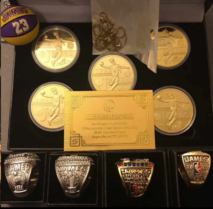 BRAND NEW!💯 LEBRON KING👑JAMES NBA🏀FINALS🏆 CHAMPIONSHIP MVP🏆GOLD🌟MEMORABILIA MEGA BUNDLE SET!🔥🔥🔥