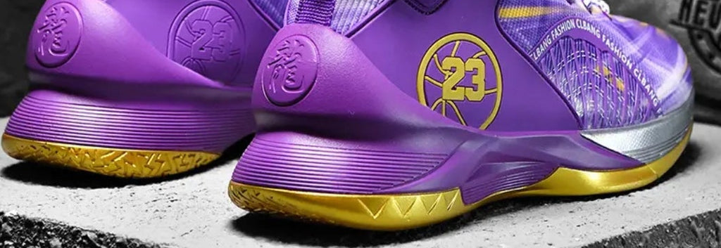 BRAND NEW! PURPLE AND GOLD,BLACK AND WHITE,AND GREEN AND ORANGE SPORTS ATHLETIC MEN’S SIZES 6.5-11 BASKETBALL SHOES