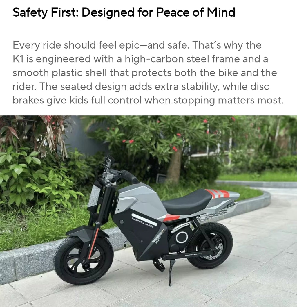 BRAND NEW!💯 ELECTRIC MOTORCYCLE💨 (15.5 MPH) DIRT BIKE FOR KIDS, AND TEENS!🤩