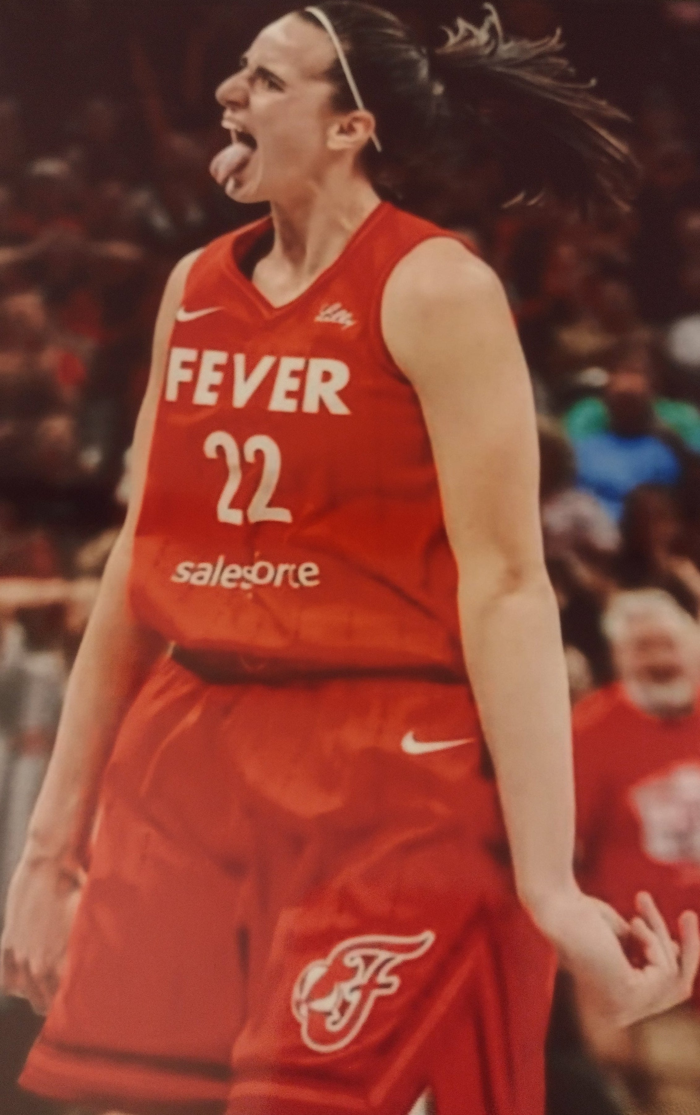 BRAND NEW!💯 CAITLIN CLARK  8.5x11 ULTRA PREMIUM GLOSSY INDIANA FEVER BASKETBALL POSTER!🔥